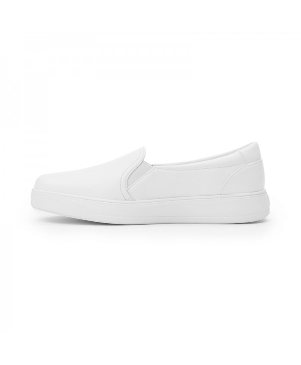 Sneaker Casual Flexi Para Mujer Estilo 107701 Blanco
