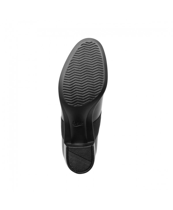 Zapato Casual De Tacón Flexi Para Mujer Con Autoajuste Estilo 110402 Negro 