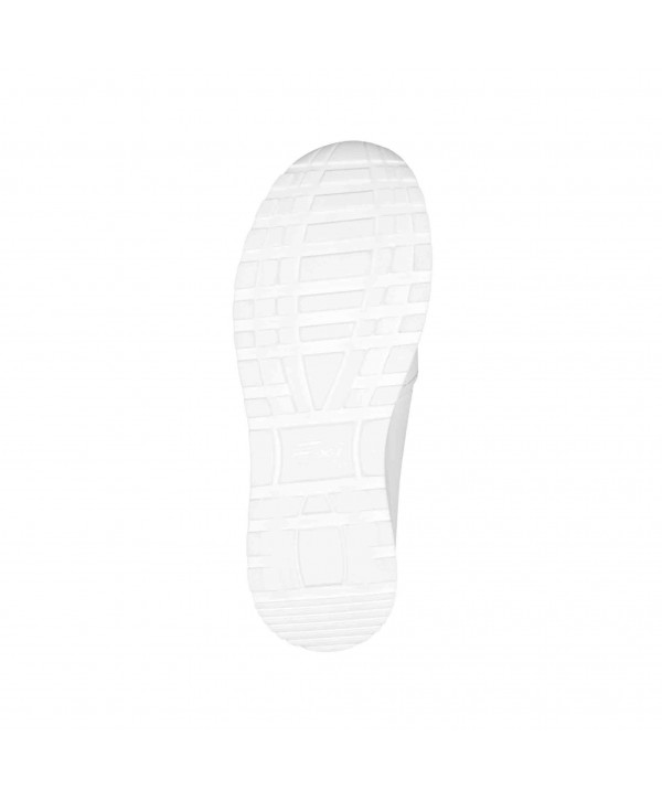 Sneaker Slip On Flexi Para Mujer Con Acabado Tamporeado Estilo 117207 Blanco