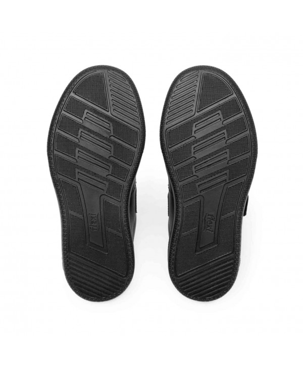 Zapato Casual Escolar Con Velcro - 402013 Negro