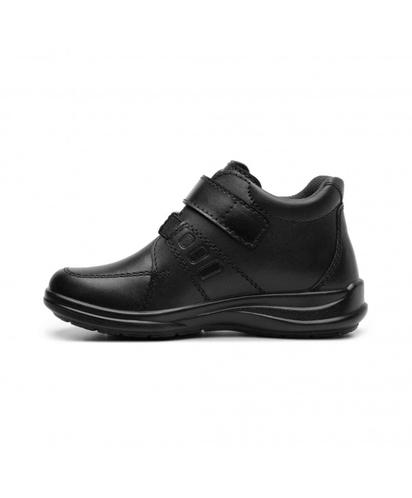 Zapato Casual Escolar Con Velcro - 402114 Negro