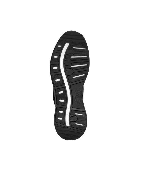 Sneaker Mezcla De Texturas Flexi Para Hombre Con Hyperform Estilo 409701 Negro 