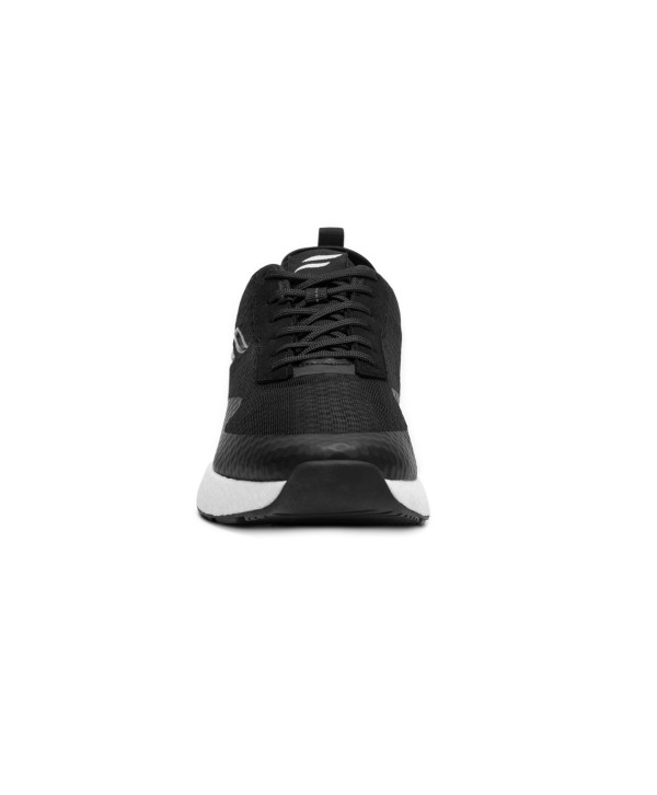 Sneaker Mezcla De Texturas Flexi Para Hombre Con Hyperform Estilo 409701 Negro 